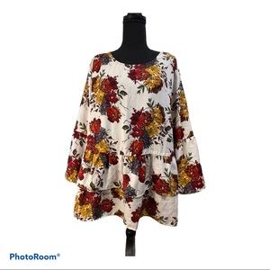 Beautiful fun-wear colorful blouse